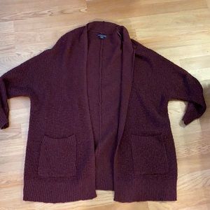 AE knit oversized cardigan